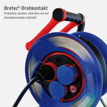 Garant G Bretec IP44 Gartenkabeltrommel 23 + 2m AT-N05V3V3-F3G1,5 V1 Bretec