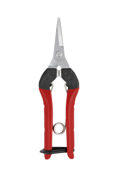 FELCO 321 | Ernteschere | Leseschere | Stahlgriffe | gerade verchromte Klinge | 177 mm | hochkant