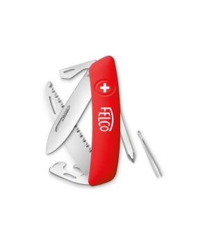 FELCO 506 Schweizer Taschenmesser, 10 Funktionen, inkl. Schraubenzieher und Säge