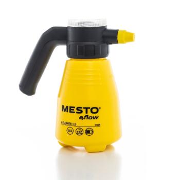 Produktbild des MESTO e.FLOWER 1.5 Akku-Drucksprühers mit 1,5 L Kunststoffbehälter und ergonomischem Griff – Modell 3122R