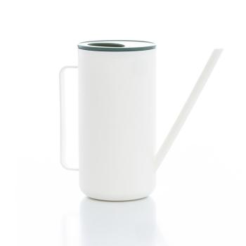 Gießkanne MESTO Happy Snow 1,5 L in Weiß aus UV‑beständigem Kunststoff