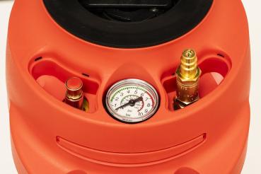 Manometer und Druckluftfüllventil am MESTO FERROX PLUS 10 Hochdrucksprühgerät 3565F