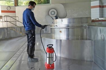 Preview: MESTO Hochdrucksprühgerät, 10 l, Typ 3615F, 6 bar (88 psi) Anwendung Desinfektion