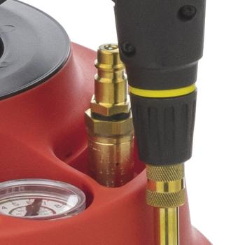 MESTO INOX PLUS 10 3615FT – Druckluftanschluss mit Schnellkupplung für Kompressorbetrieb