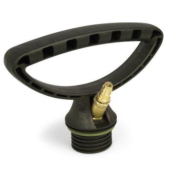 MESTO Druckluftfüllventil 6215NB – Kunststoffdeckel schwarz