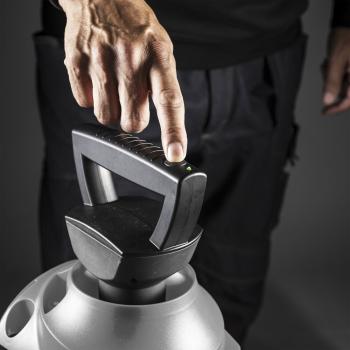 MESTO e.flow Akkupumpe 6280AP 6280AE Bedienung am Drucksprüher