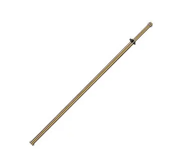 Verlängerungsrohr Typ 3690 ausziehbar von 80 - 150 cm, Messing