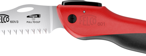 FELCO 601 | Klappbare Baumsäge | ziehender Schnitt | 12 cm | Verschluss Detail