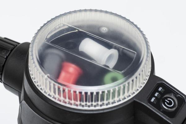 MESTO e.FOAMER F2 3122FO – transparentes Deckelfach mit sichtbaren Schaumeinsätzen