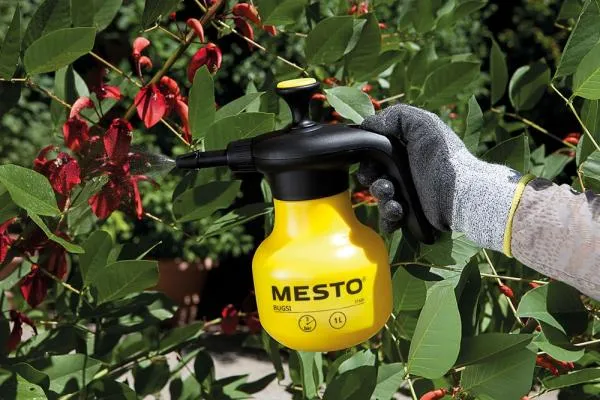 BUGSI Drucksprüher Blumen besprühen BUGSI Drucksprüher Blumen besprühen