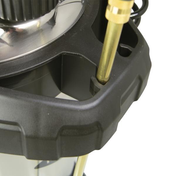 MESTO INOX BM 10 3618BM – stabile Halterung für Messinglanze im Gerätekörper integriert