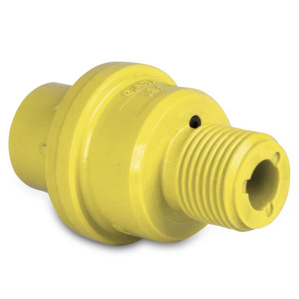MESTO Druckbegrenzungsventil 1 bar 1520MK in Gelb für Drucksprüher, Sicherheitsventil zum Druckschutz