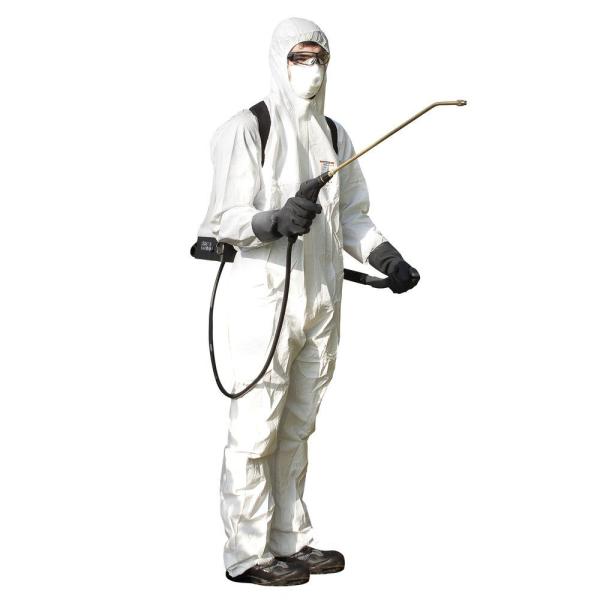 MESTO Schutzkleidung 3923 mit Schutzanzug, Schutzhandschuhen und Schutzmaske für sicheres Arbeiten