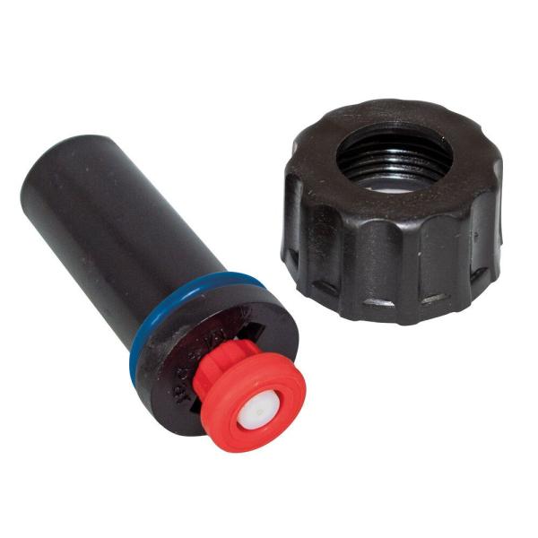 MESTO Sicherheitsventil 6703K aus Messing mit rotem Druckknopf