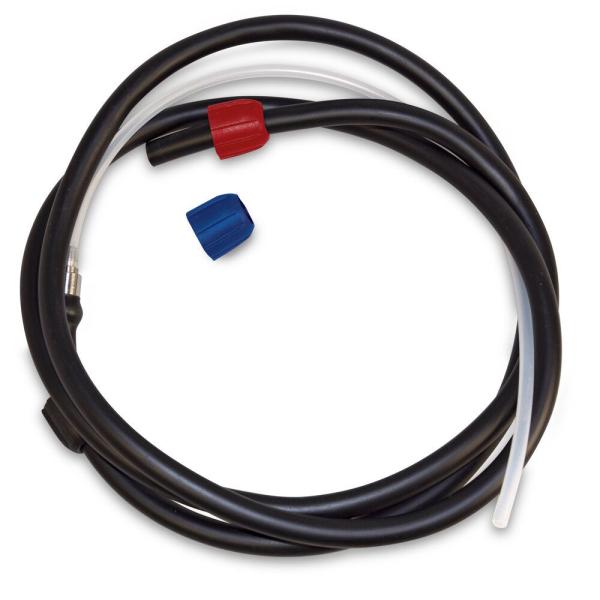 MESTO 6302FK Spritzleitung schwarz mit Sicherheitskupplung und Pistole